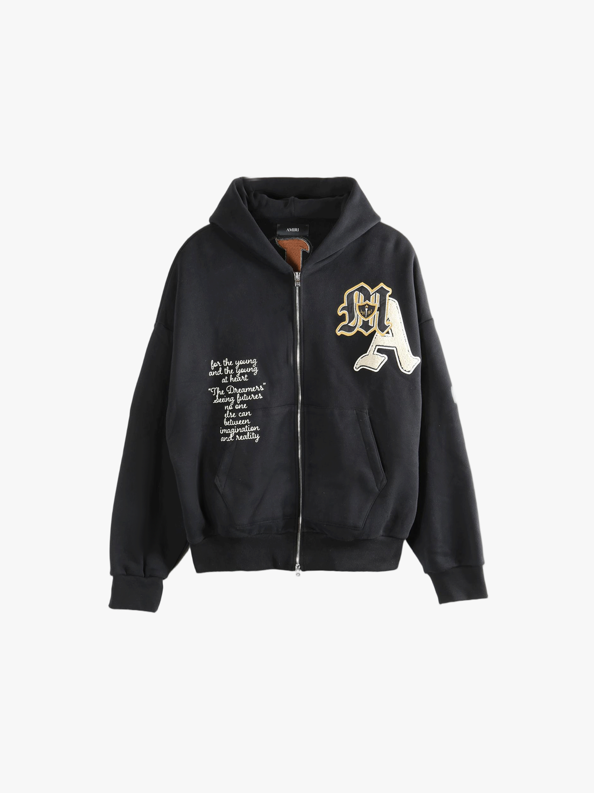 Black jackets, front view