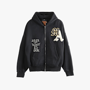 Black jacket, front view