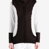Brown knitwear, front view