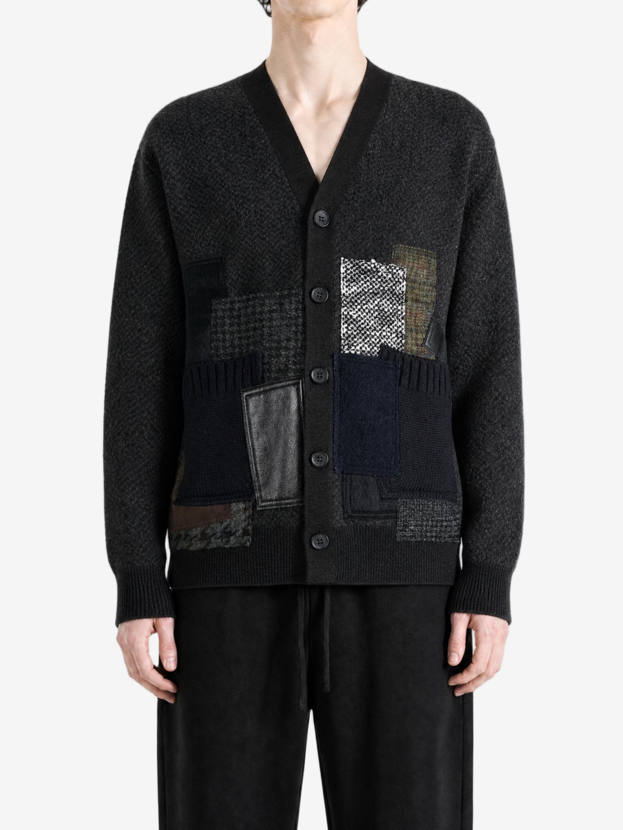 Black jacket, full body view