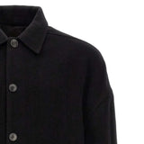 Black jacket, front view