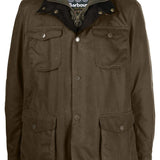 Green jacket, front view
