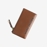 Brown wallet, front view