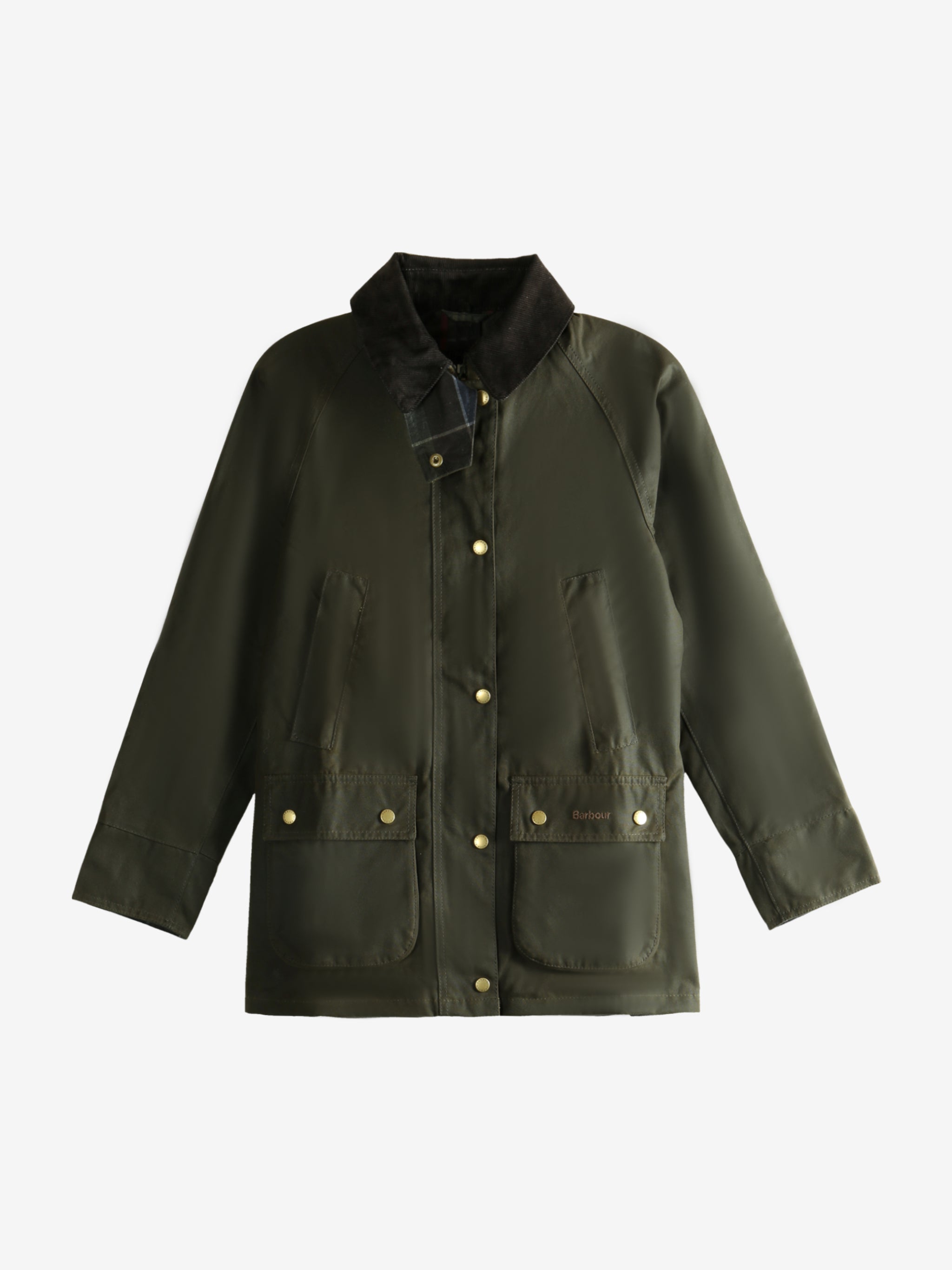 Green jacket, front view