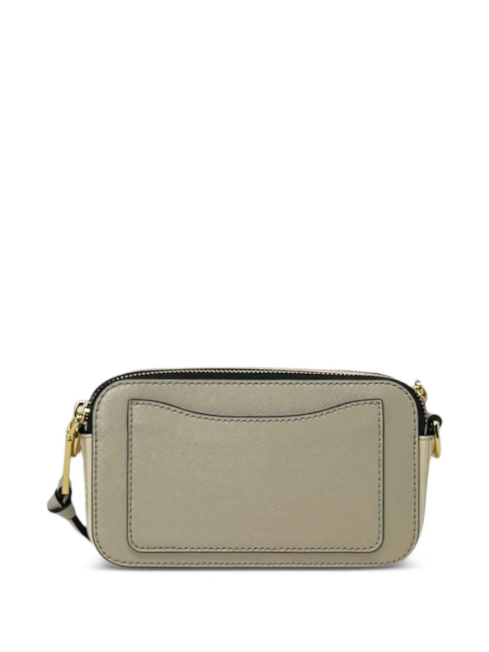 Tan bag, front view