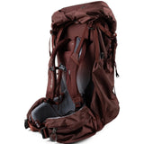 Burgundy bag, front view