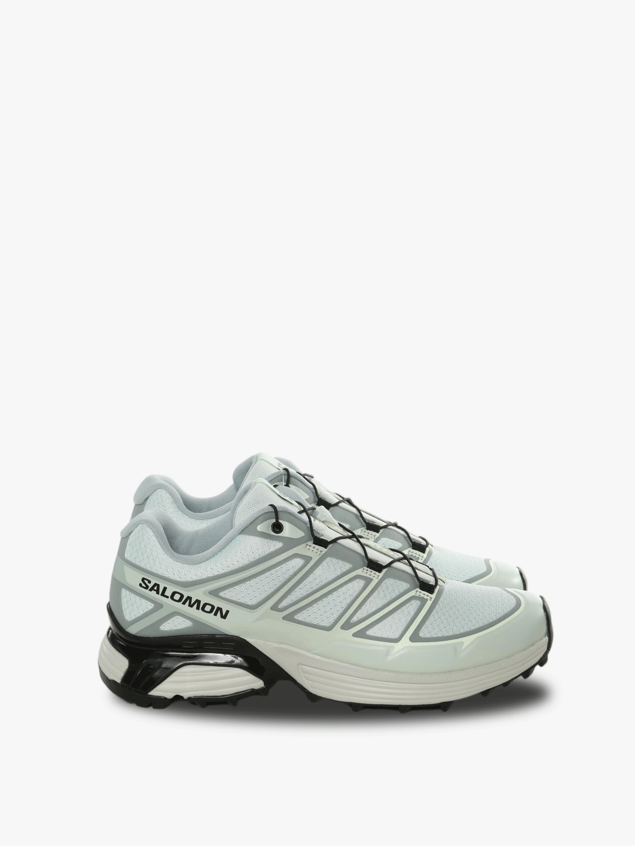 Green sneakers, side view