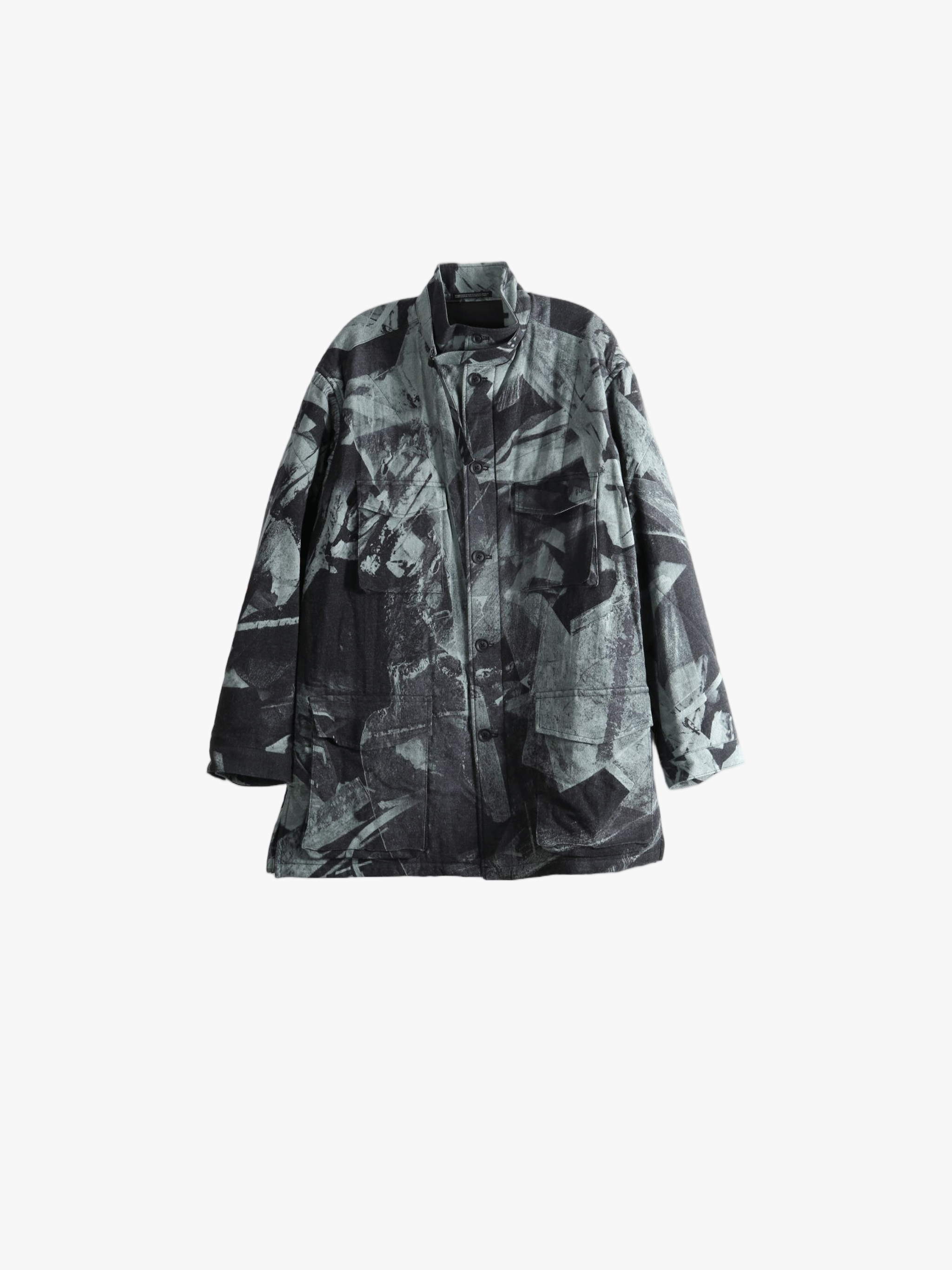Grey jacket, front view