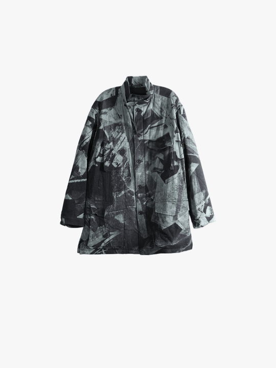 Grey jacket, front view