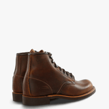 Brown boots, side view