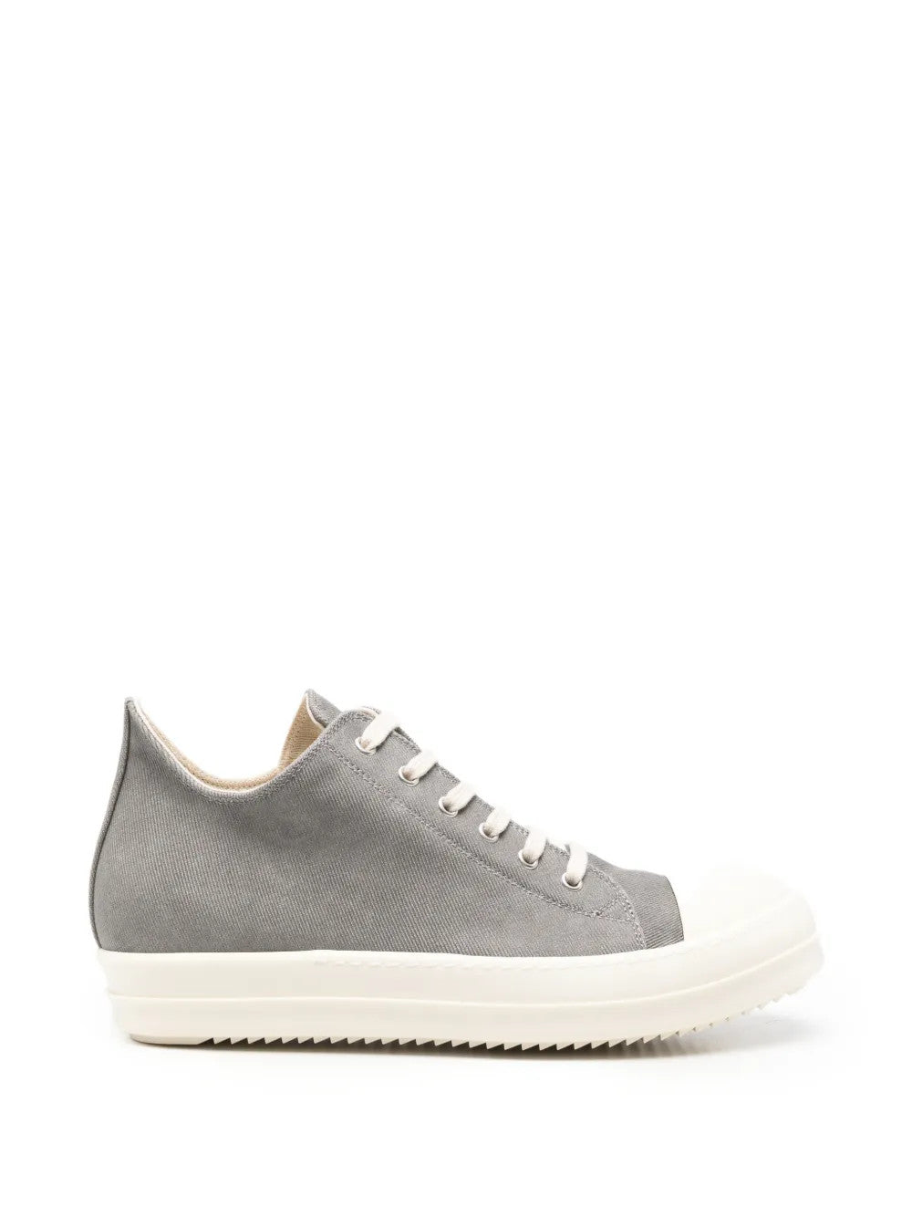 Grey shoes, side view