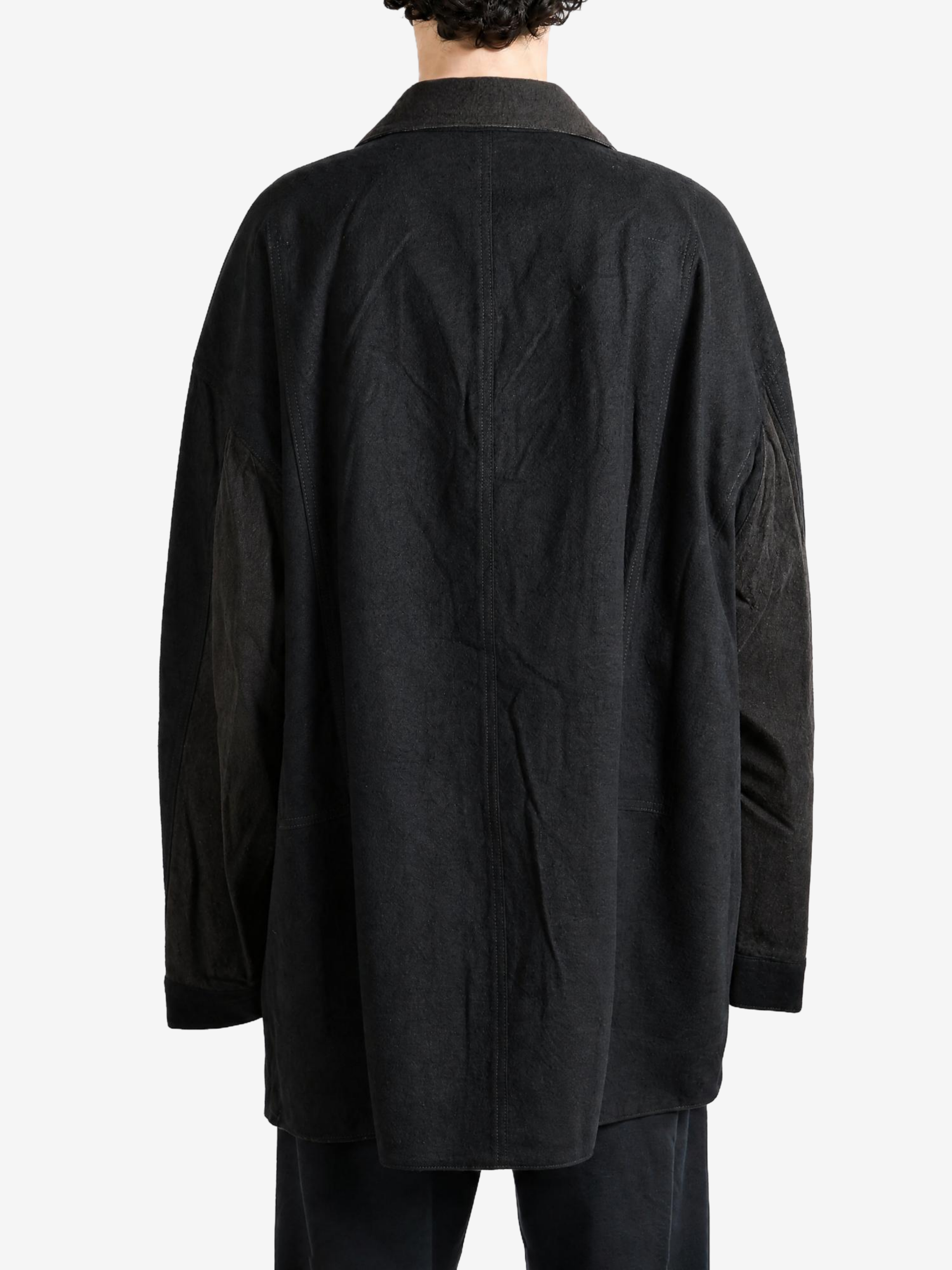 Black jacket, front view