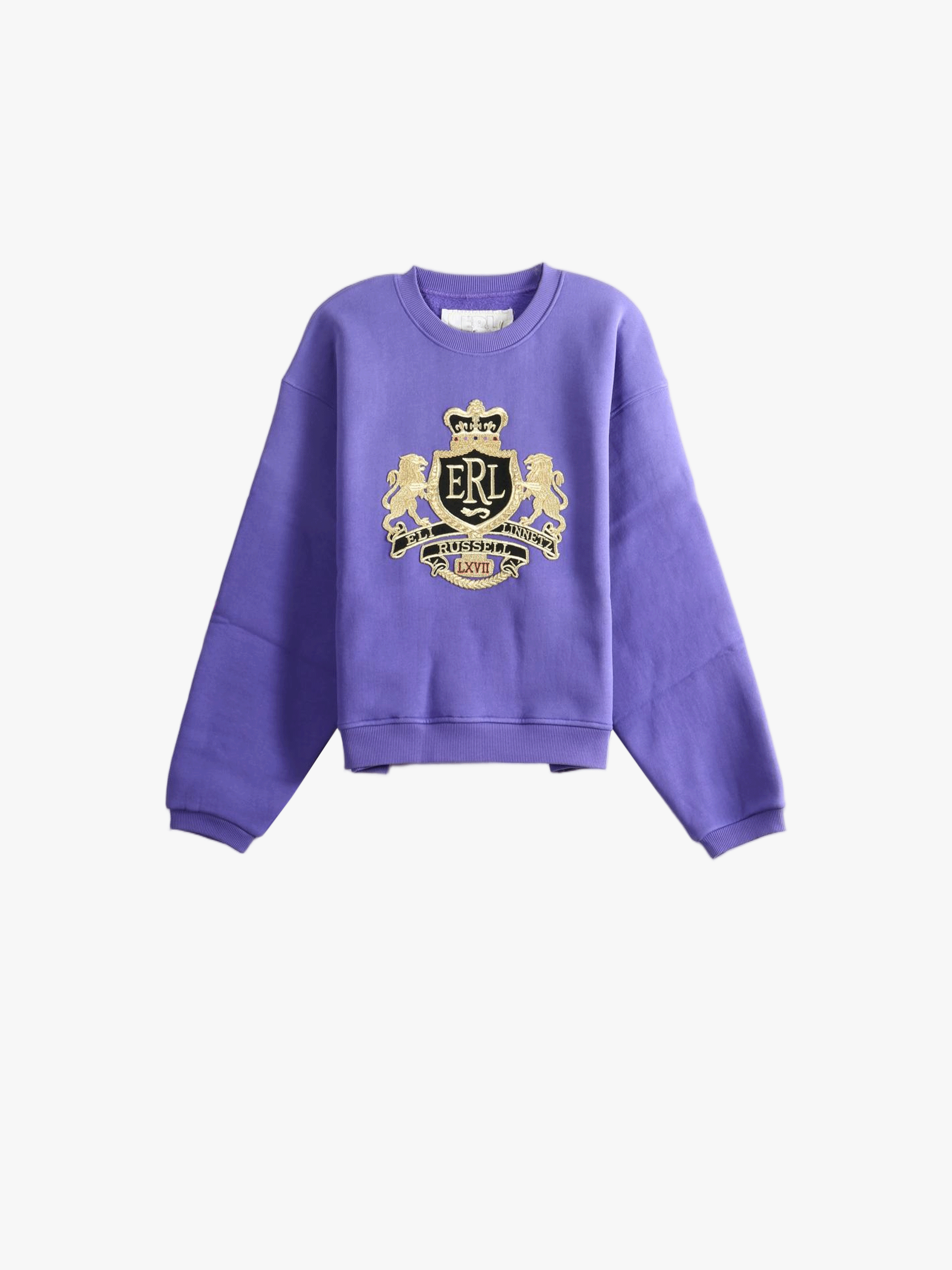 Purple top, front view