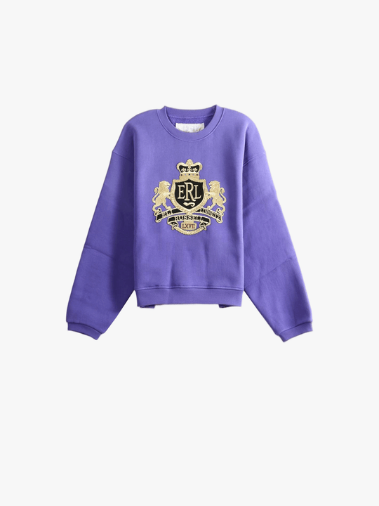 Purple top, front view