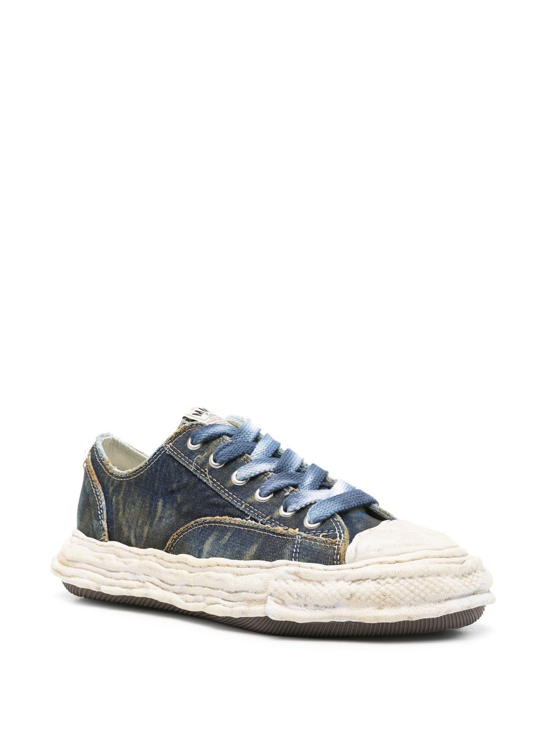 MAISON MIHARA YASUHIRO - Peterson 23 Original Sole Washed Denim Low-Top Sneaker