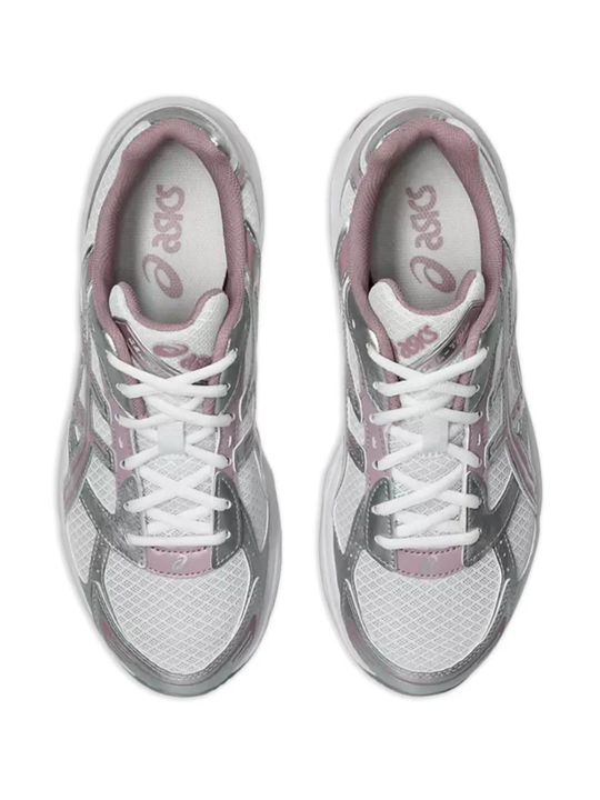 White sneakers, top view