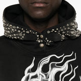 THUG CLUB - Men Hotheaded Riding Skull Hoodie