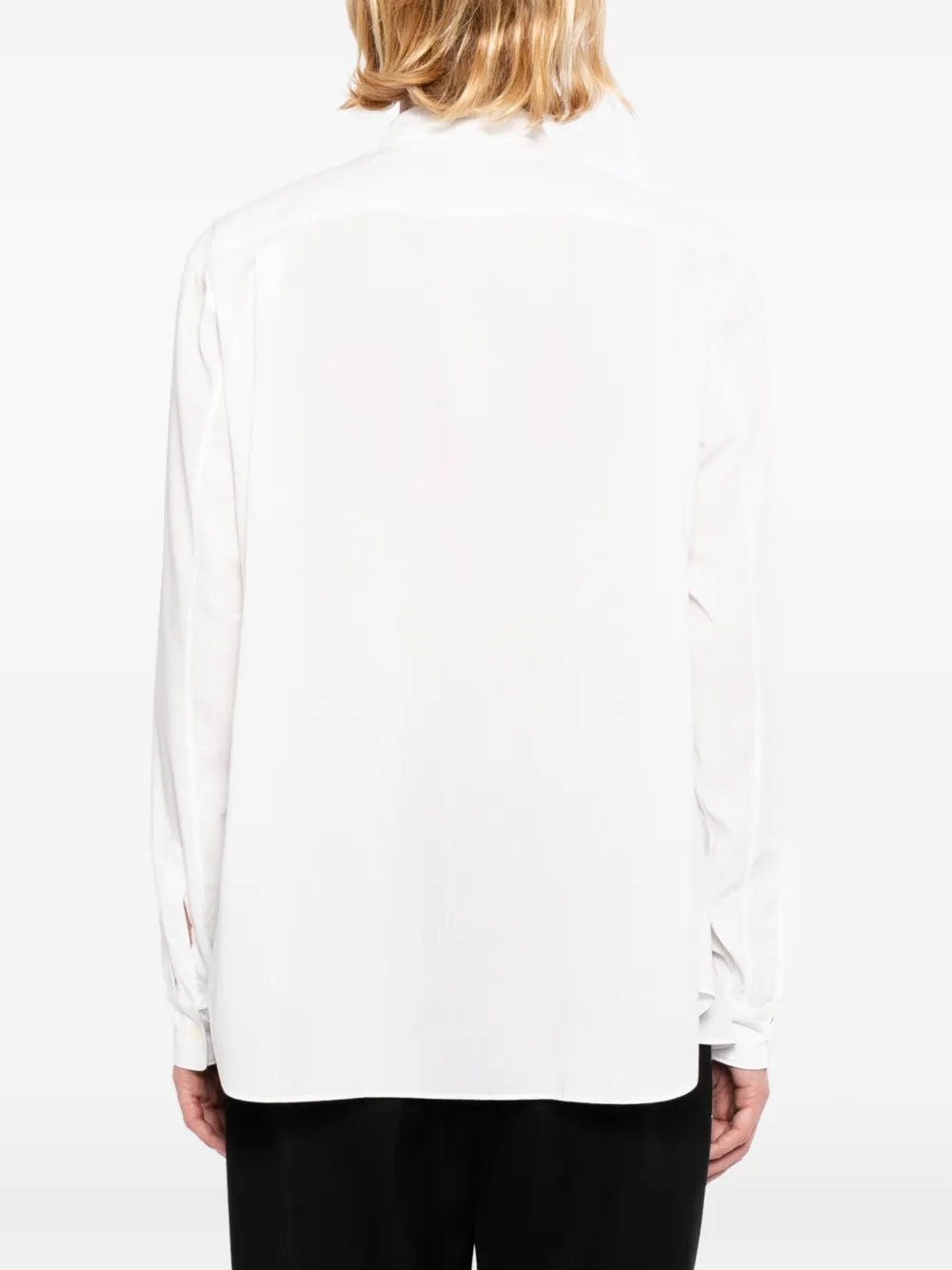 White shirt, full body view