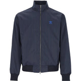 Navy jacket, front view