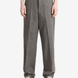 Grey pants, full body view