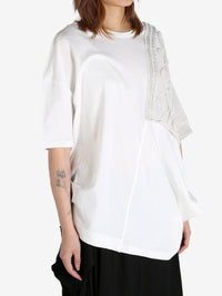 Y'S - Women Switching Short Sleeve Top