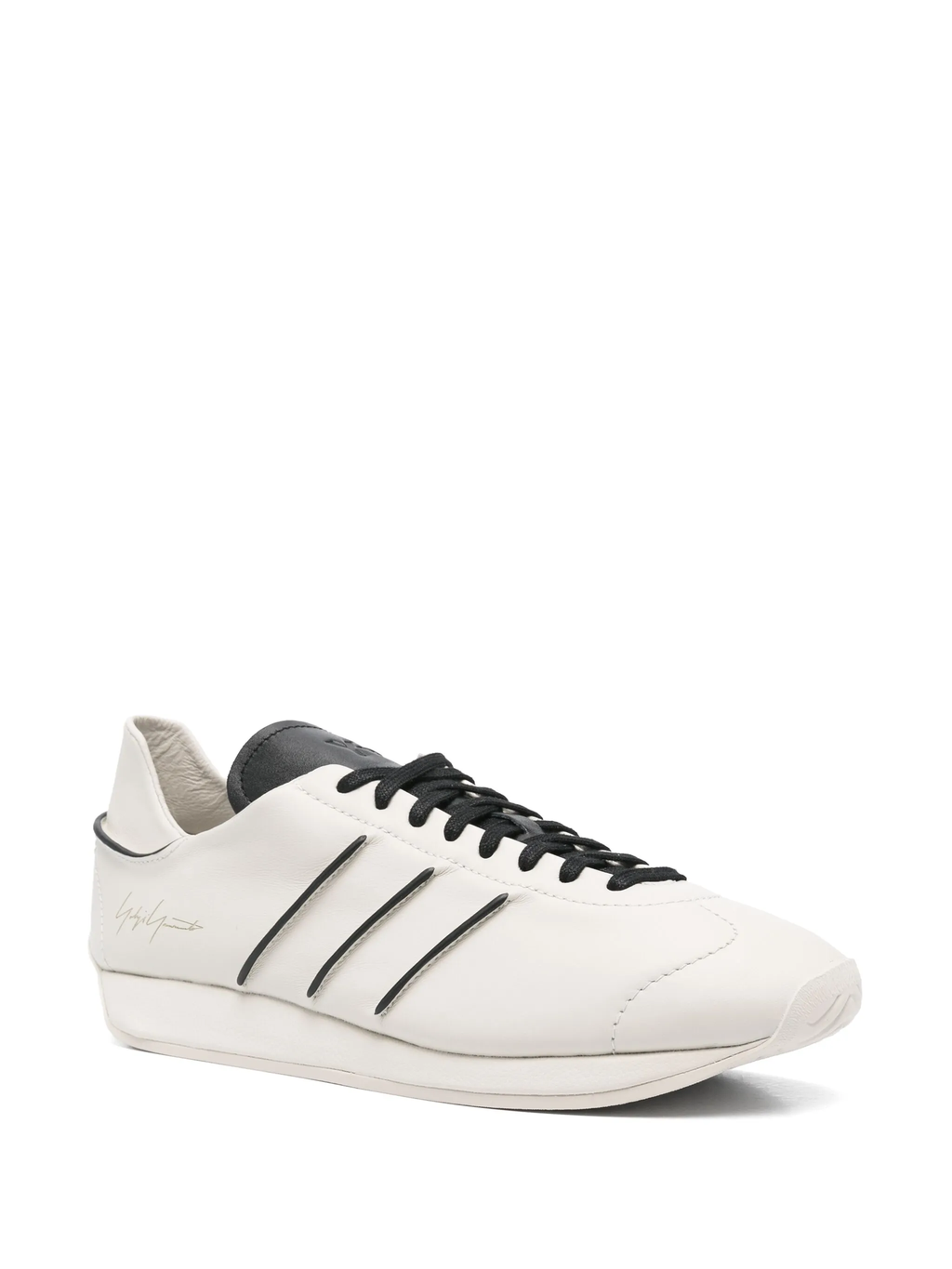 white sneaker, side view