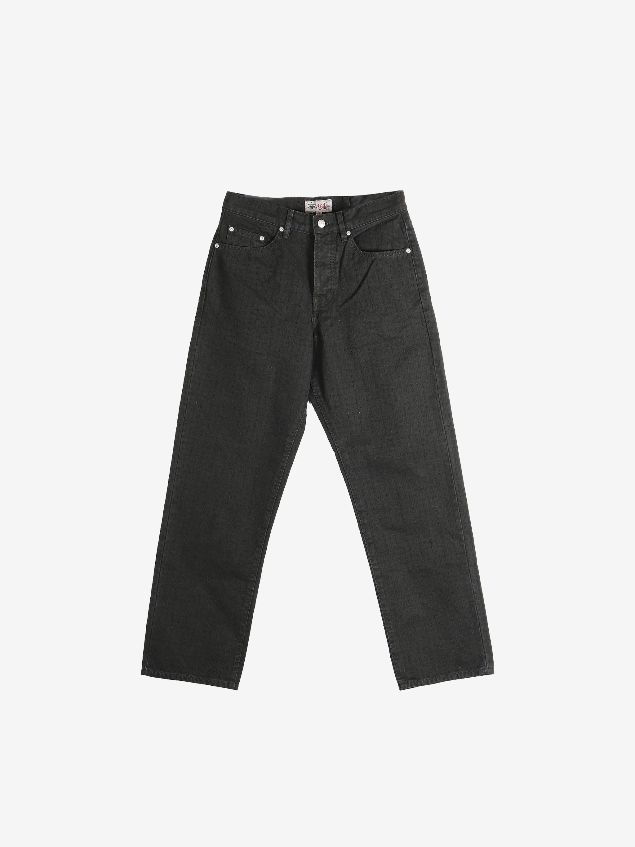 Black jeans,front view