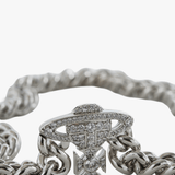 Grey jewelry, front view