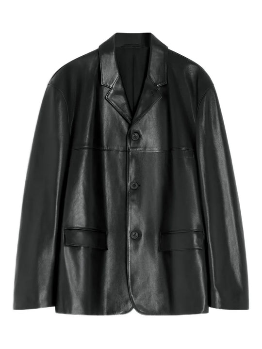 Black jacket, front view