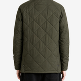 Green jacket, full body view