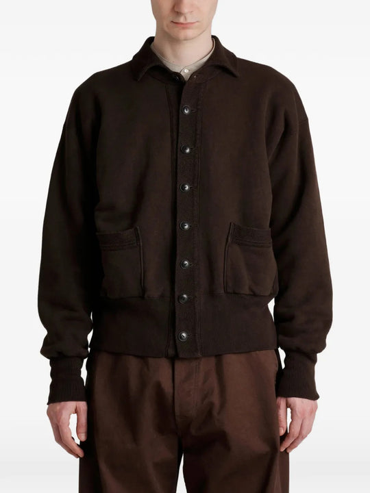 Brown jacket, front view