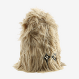 Tan hat, front view