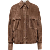Brown shirt, front view