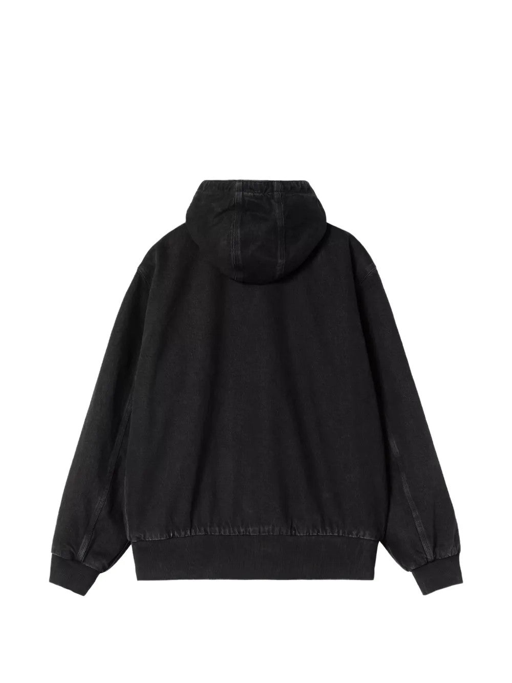 Black jacket, back view