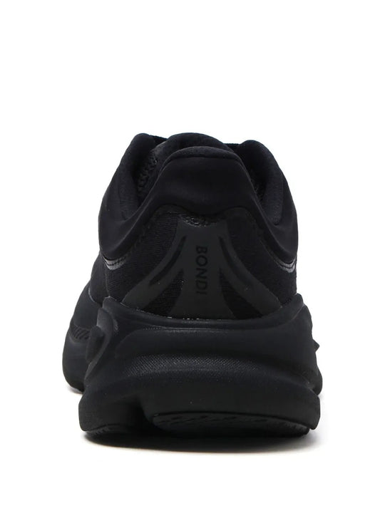 Black sneakers,back view