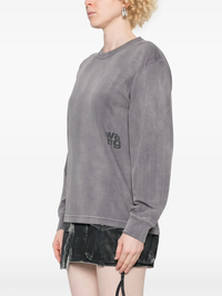 T BY ALEXANDER WANG - Women Essential Puff Logo Jersey Long Sleeve Tee