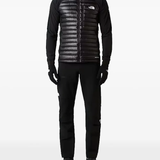 black hoodie, full body view