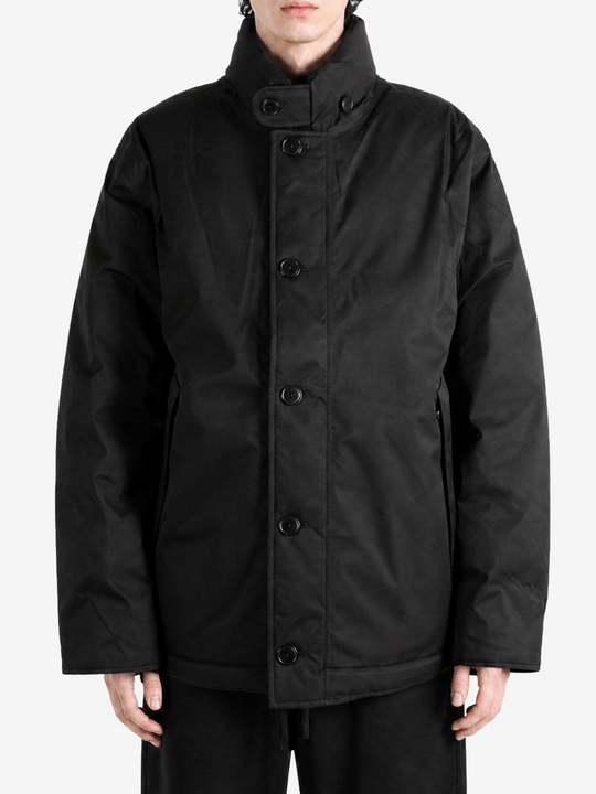 Black jacket, full body view