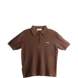 Brown shirt, front view