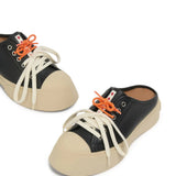 Black shoes, front view