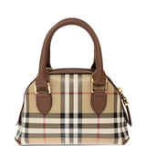 Tan bag, front view