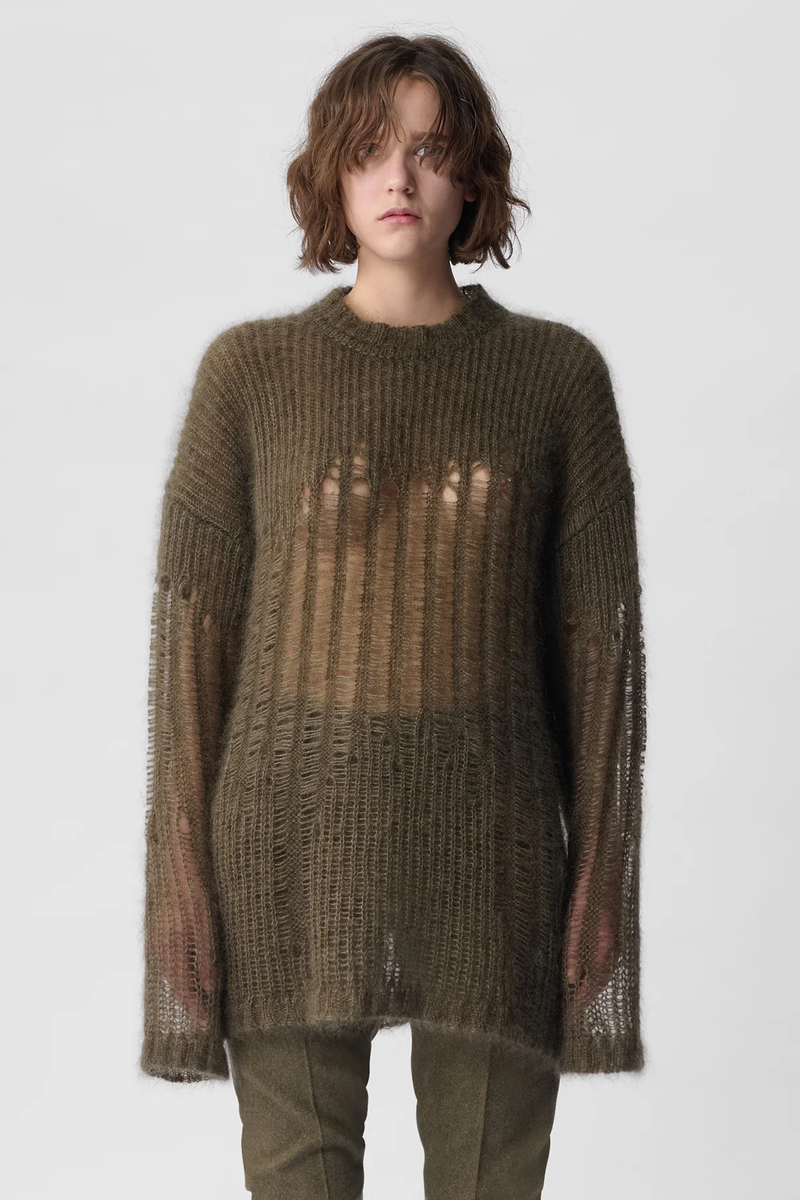 ANN DEMEULEMEESTER - Women Rigmor Oversize Jumper