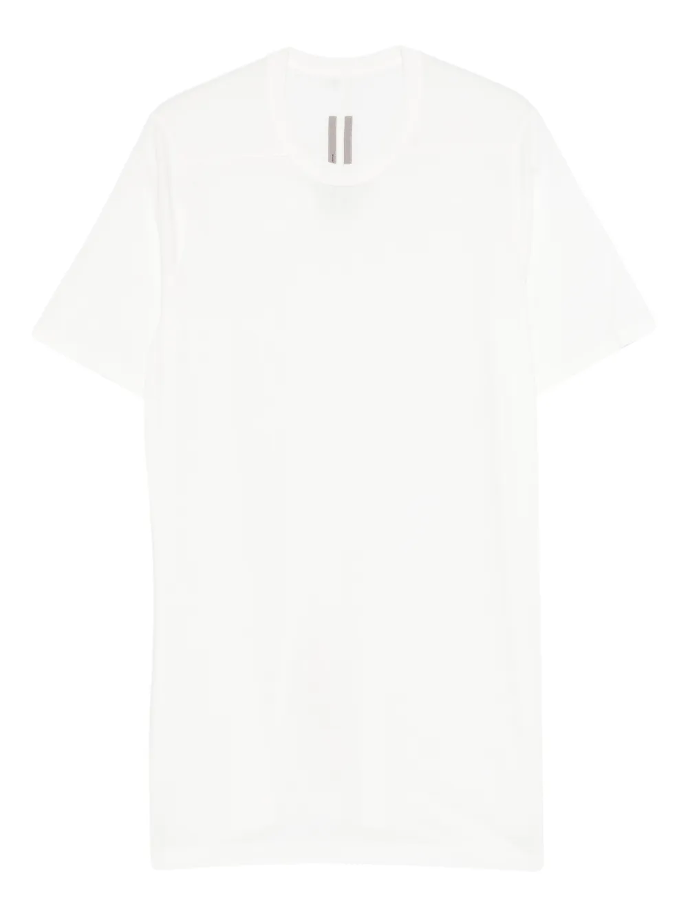 White t-shirt, back view