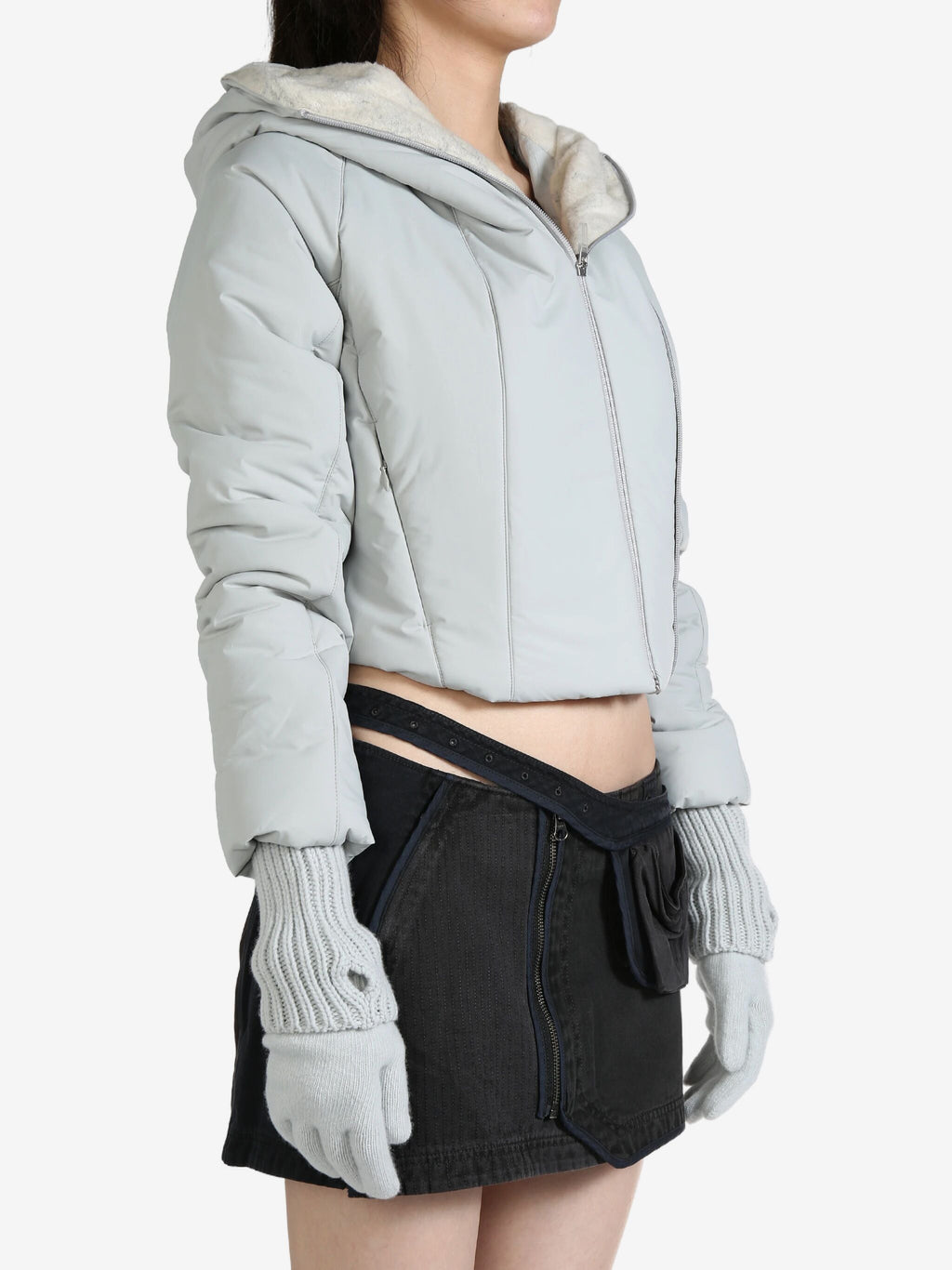 HYEIN SEO - Women W/Gloves Padded Crop Jacket