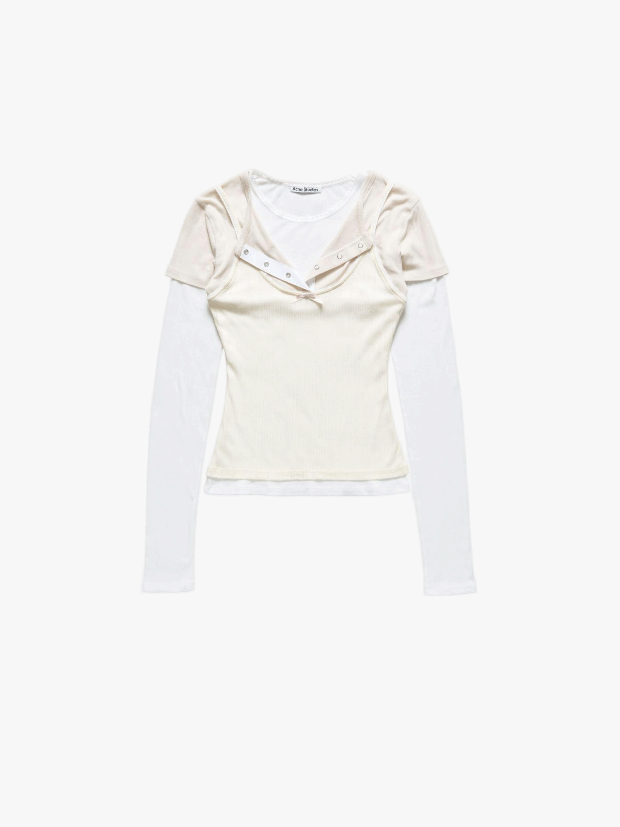 Tan t-shirt, front view