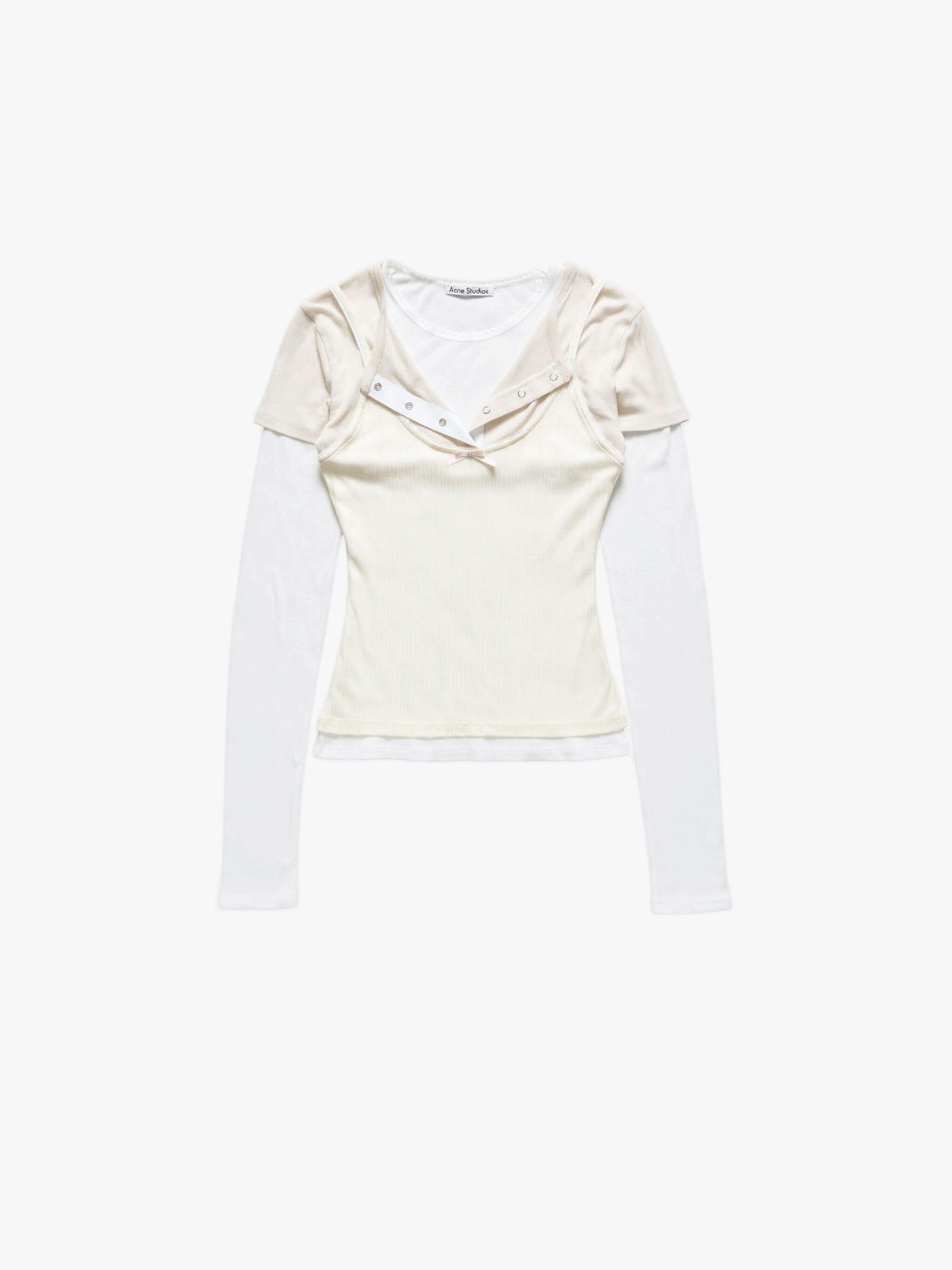 Tan t-shirt, front view