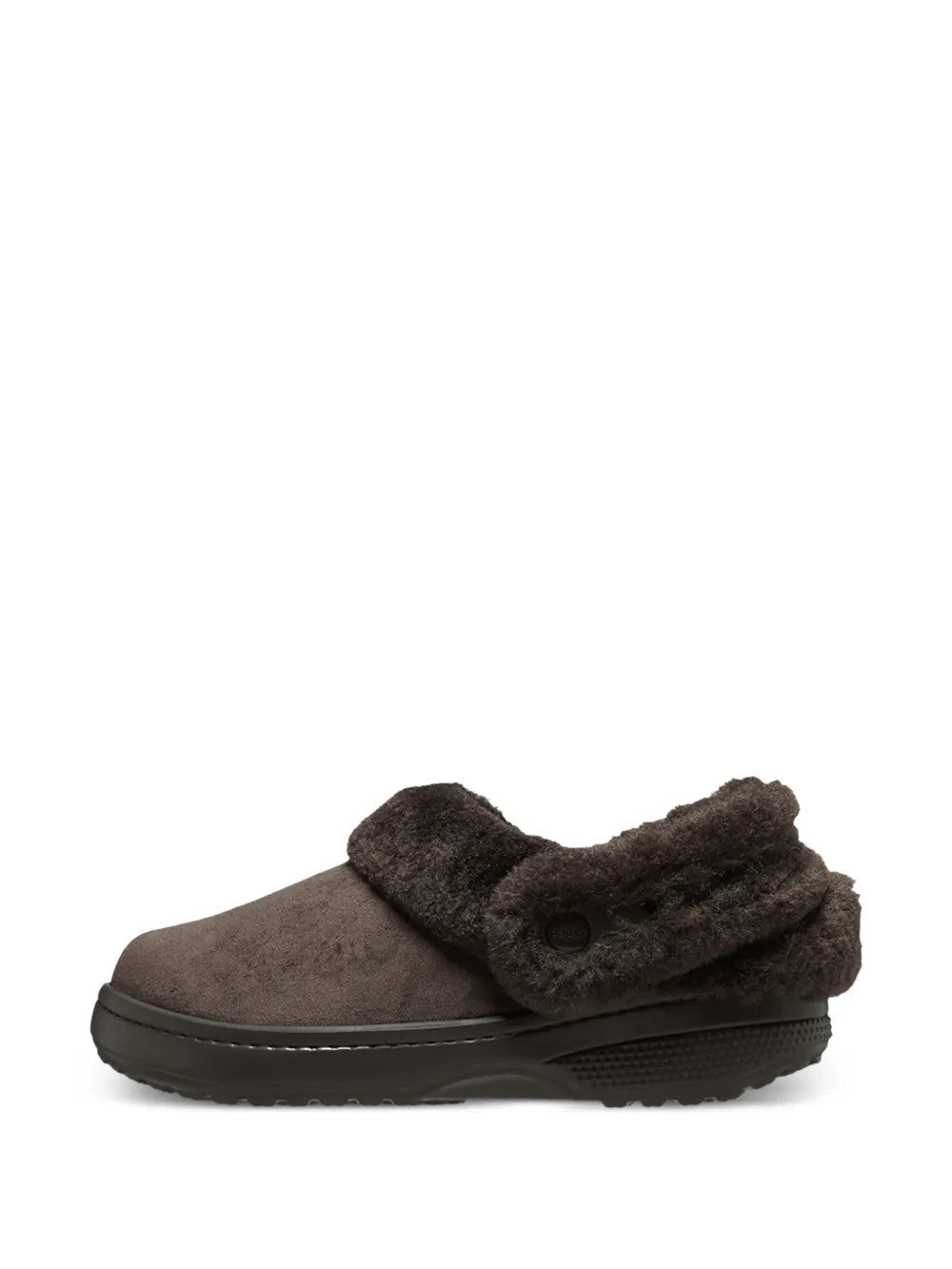 Brown shoes, side view