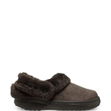 Brown shoes, side view
