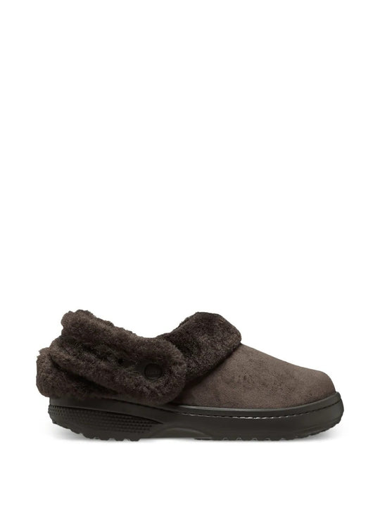 Brown shoes, side view