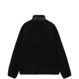 Black jacket, back view